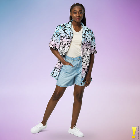 Transgender Pride Aloha Hawaiian Shirt